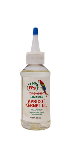 B's Organic Jamaican Apricot Kernel Oil 4 oz