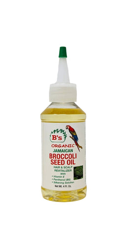 B's Organic Jamaican Broccoli Seed Oil 4 oz