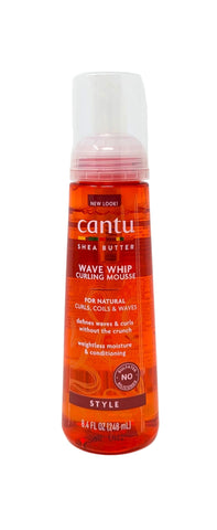 Cantu Shea Butter Wave Whip Curling Mousse 8.4 oz