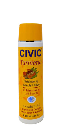 Civic Tumeric Brightening Beauty Lotion 16.8 oz