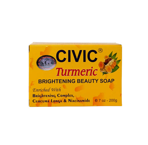 Civic Turmeric Brightening Beauty Soap 7 oz