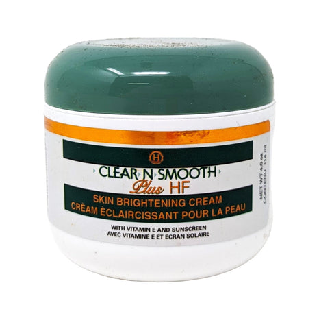 Clear N Smooth Plus HF Skin Brightening Cream 4 oz