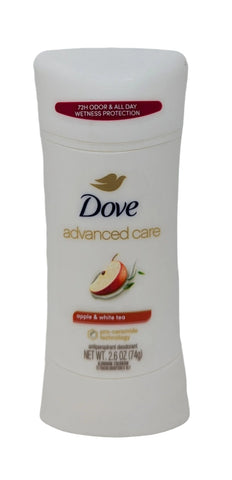 Dove Advanced Care Antiperspirant Solid Apple & White Tea 2.6 oz