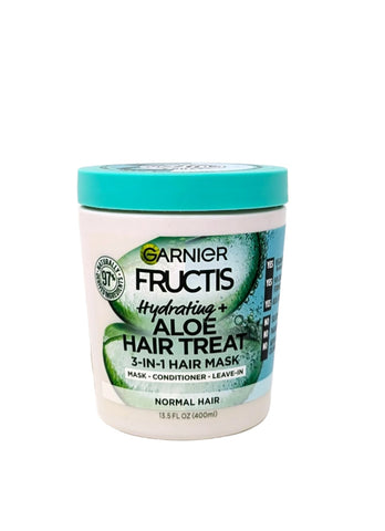 Garnier Fructis Hydrating Aloe Hair Treatment  3-in-1 Mask 13.5 oz