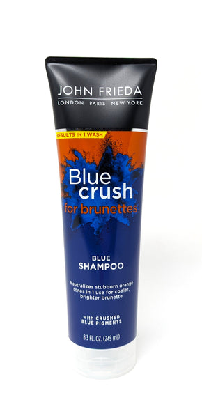 John Frieda Blue Crush for Brunettes Blue Shampoo 8.3 oz – BargainSide.Com