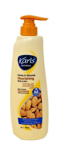 Karis Naturals Honey & Almond Nourishing Body Lotion 400 ml