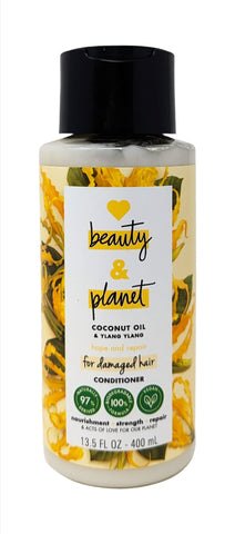 Love Beauty and Planet Coconut Hope and Repair Conditioner for Damaged Hair 13.5 oz