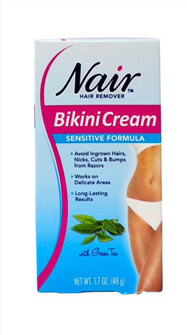 Nair Hair Remover Bikini Cream Sensitive Formula 1.7 oz