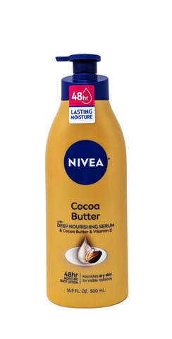 Nivea Cocoa Butter Moisture Body Lotion 16.9 oz