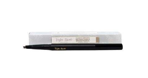 Taylor Made Organics Clean & Organic Retractable Brow Pencil Deep Taupe 0.18 g