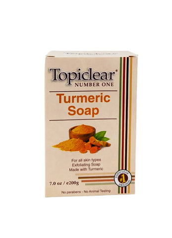 Topiclear Number One Turmeric Soap 7 oz